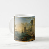 Die Einschiffung der Königin von Sheba Kaffeetasse (Vorderseite Links)
