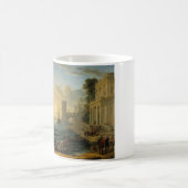 Die Einschiffung der Königin von Sheba Kaffeetasse (Mittel)