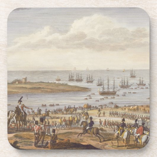 Die Einschiffung des Englisch in Holland, 30 Nove Getränkeuntersetzer (Vorderseite)