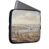 Die Einschiffung des Englisch in Holland, 30 Nove Laptopschutzhülle (Vorne Rechts)