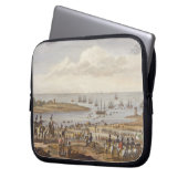 Die Einschiffung des Englisch in Holland, 30 Nove Laptopschutzhülle (Vorderseite Links)