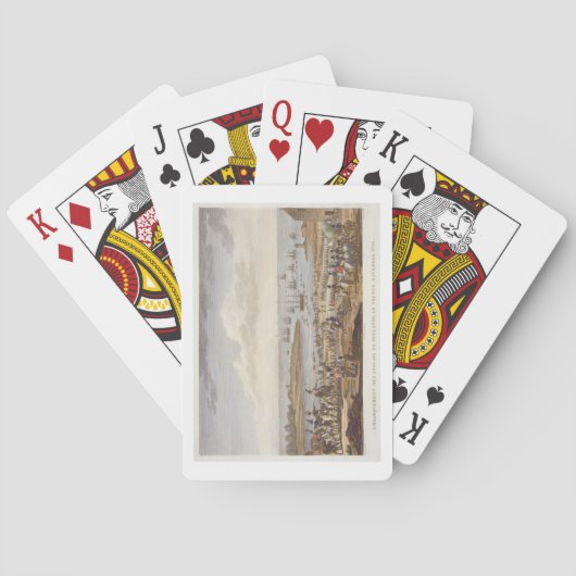 Die Einschiffung des Englisch in Holland, 30 Nove Spielkarten (Rückseite)