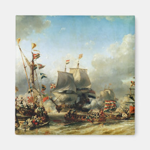 Die Einschiffung von Ruyter und von William de Magnet