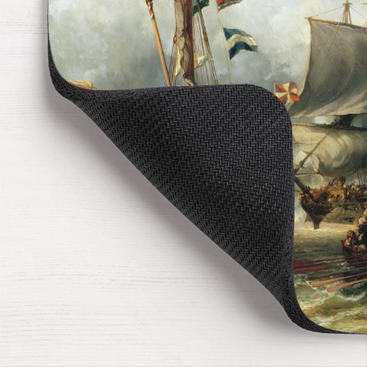 Die Einschiffung von Ruyter und von William de Mousepad (Ecke)