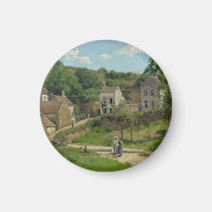 Die Einsiedelei in Pontoise Camille Pissarro Magnet