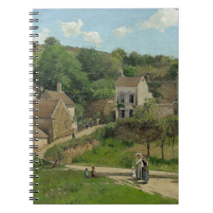 Die Einsiedelei in Pontoise Camille Pissarro Notizblock