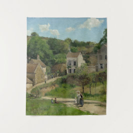 Die Einsiedelei in Pontoise Camille Pissarro Wandteppich
