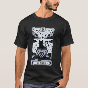 Die Einsiedler Tarotkarte Katze in einer Box Wahrs T-Shirt