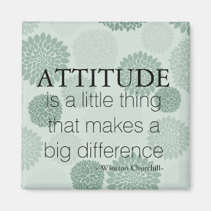 Die Einstellung der grünen Blume Magnet