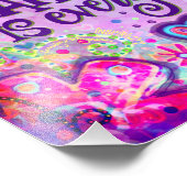 Die Einstellung ist alles Hübsche rosa Foto drucke (Ecke)