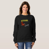 Die Einstellung ist nicht frei sein Preis Sweatshirt (Vorne ganz)