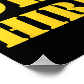 Die Einstellung Poster (Ecke)