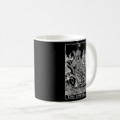 Die Einweihung der Empress Tarot Card Cartomancy Kaffeetasse (VorderseiteRechts)