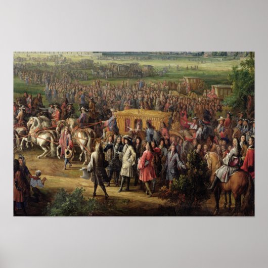 Die Einweihung der Kirche Poster (Vorne)