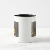 Die Einweihung von Jacques de Molay Tasse (Zentrum)