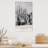 Die Einwohner von Boston Throw Poster (Küche)