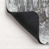 Die Einwohner von Boston-Wurf Mousepad (Ecke)