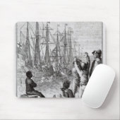 Die Einwohner von Boston-Wurf Mousepad (Mit Mouse)