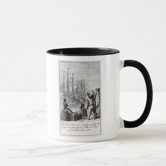 Die Einwohner von Boston-Wurf Tasse (Rechts)