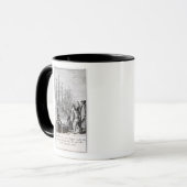 Die Einwohner von Boston-Wurf Tasse (Vorderseite Links)
