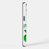 die einzigartige Form des Farbmusters iPhone Hülle (Rechte Seite)