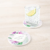 Die Einzigartigkeit der Blume der Wasserfarben des Getränkeuntersetzer (Seite)