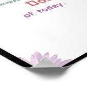 Die einzige Grenze für unsere Verwirklichung von m Poster (Ecke)