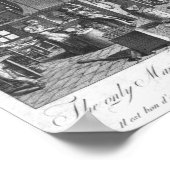 Die einzige Herstellung guter Rasierer in Frankrei Poster (Ecke)