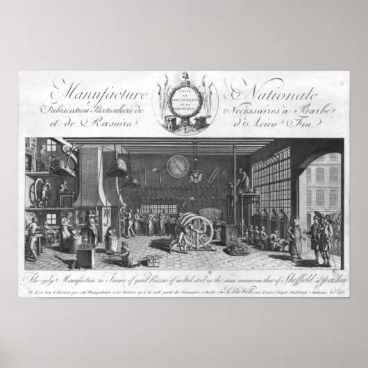 Die einzige Herstellung guter Rasierer in Frankrei Poster (Vorne)