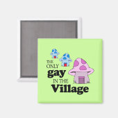 Die einzige Homosexuelle im Dorf Magnet (Vorderseite/Rückseite)