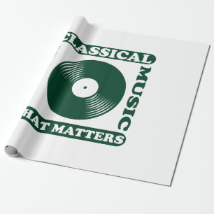 Die einzige klassische Musik Geschenkpapier