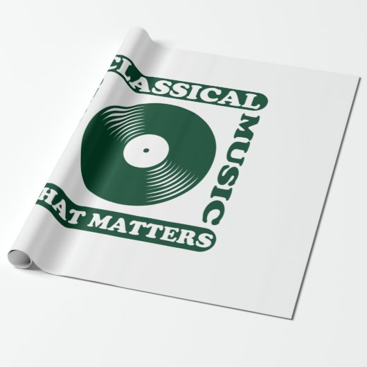 Die einzige klassische Musik Geschenkpapier (Ungerollt)