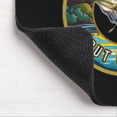Die einzige Lippe, die ich mir von der Fischerei-N Mousepad (Ecke)
