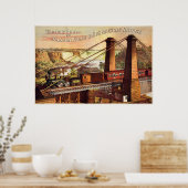 Die einzige Route über die Niagarafälle Poster (Küche)