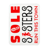 Die einzige Schwester führt diese Stadt Magnet (Vertikal)