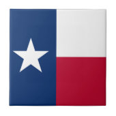 Die einzige Stern-Flaggen-Texas-Flagge Fliese (Vorderseite)
