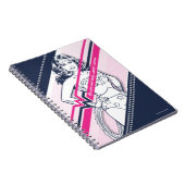 Die einzige und nur Wunder Frau Retro-Grafik Notizblock (Rechte Seite)