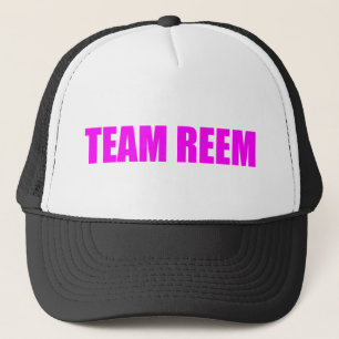 Die einzige Weise ist Essex-Team Reem TOWIE Joey Truckerkappe