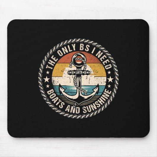 Die einzigen Bs, die ich brauche Boote und Sunshin Mousepad (Vorne)