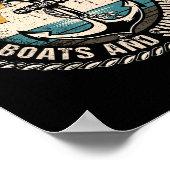 Die einzigen Bs, die ich brauche Boote und Sunshin Poster (Ecke)