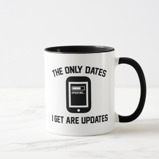 Die einzigen Daten, die ich erhalte, sind Updates Tasse (Rechts)