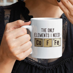 Die einzigen Elemente, die ich brauche Kaffeetasse