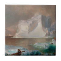 Die Eisberge durch Kirche 1861 Frederic Edwin