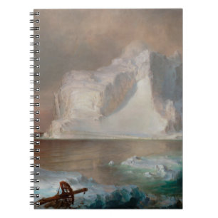 Die Eisberge Frederic Edwin Church Notizblock