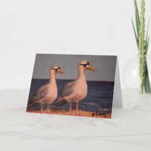 Die Eiscremepolizei, Seagull - Grußkarte Karte