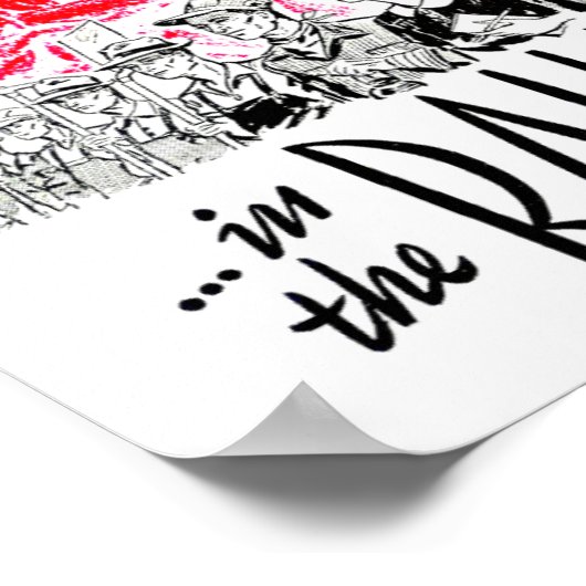 Die Eisenbahn Armee - Sichern Sie die Kampftruppen Poster (Ecke)