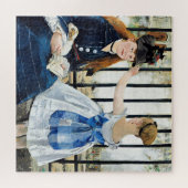 Die Eisenbahn, berühmtes Gemälde von Edouard Manet Puzzle (Horizontal)