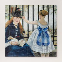 Die Eisenbahn, berühmtes Gemälde von Edouard Manet