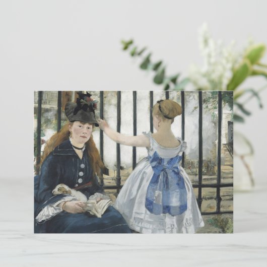 Die Eisenbahn | Édouard Manet (Stehend Vorderseite)