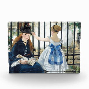 Die Eisenbahn Edouard Manet Fotoblock